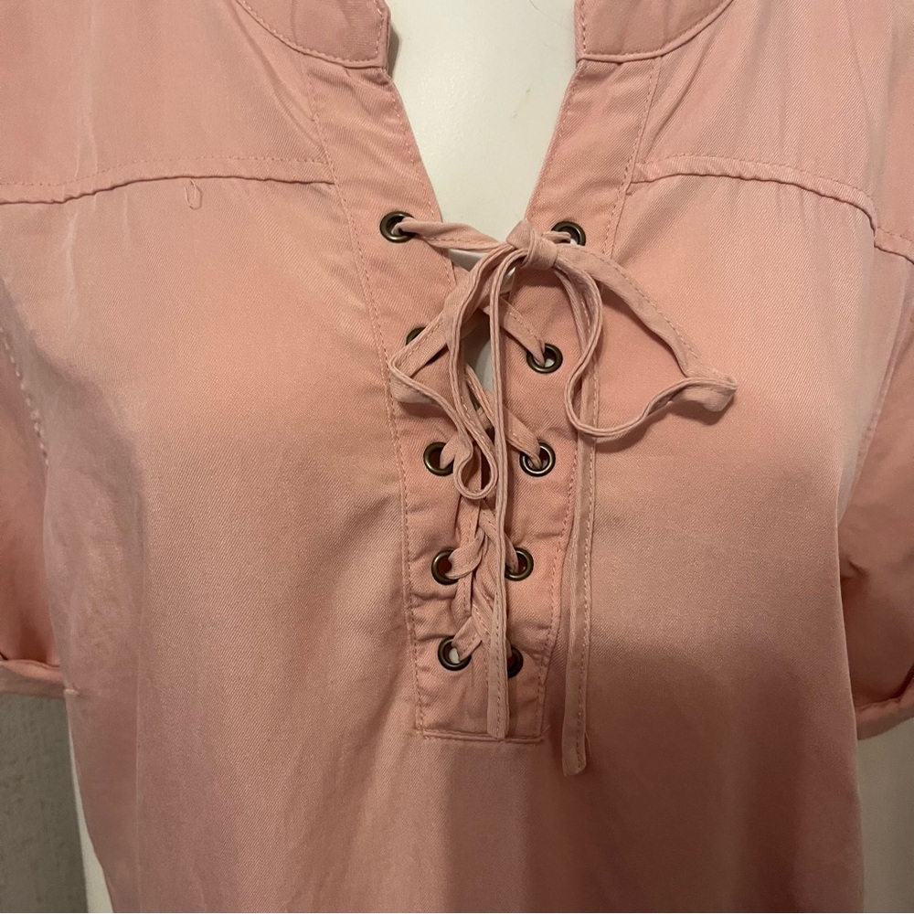 Sale 5 For $25 Philosophy Shirt MIDI Dress - Picture 4 of 11